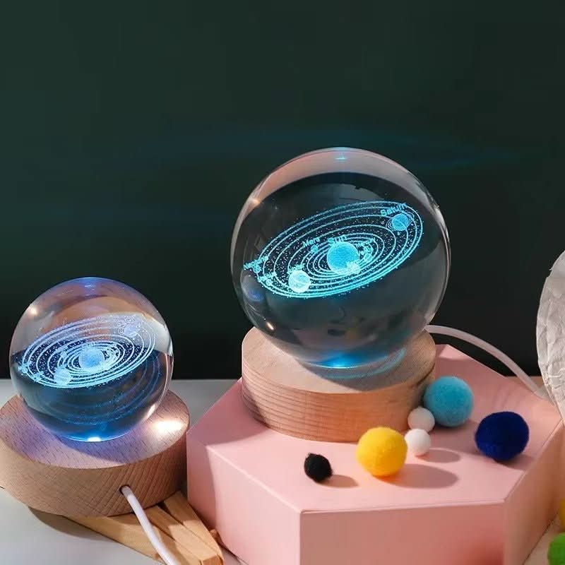 Crystal Ball Night Light - Baytolux