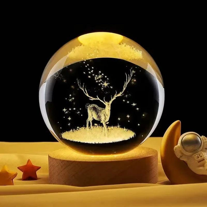 Crystal Ball Night Light - Baytolux