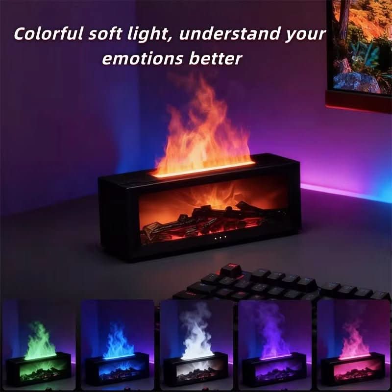 Flame Fireplace Aroma Diffuser - Baytolux