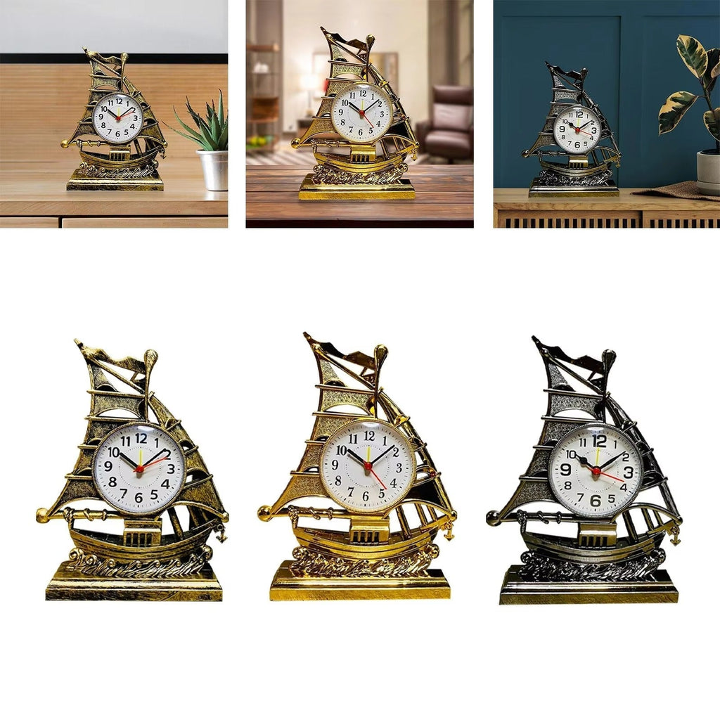 Sailboat Shaped Alarm Clock - Baytolux