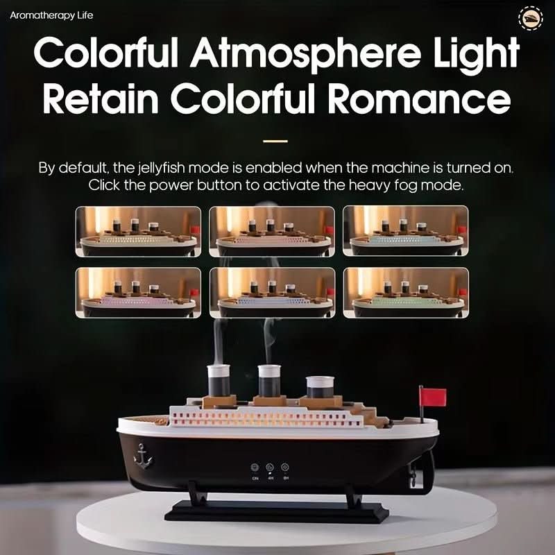 Ship Shaped Aroma Diffuser - Baytolux
