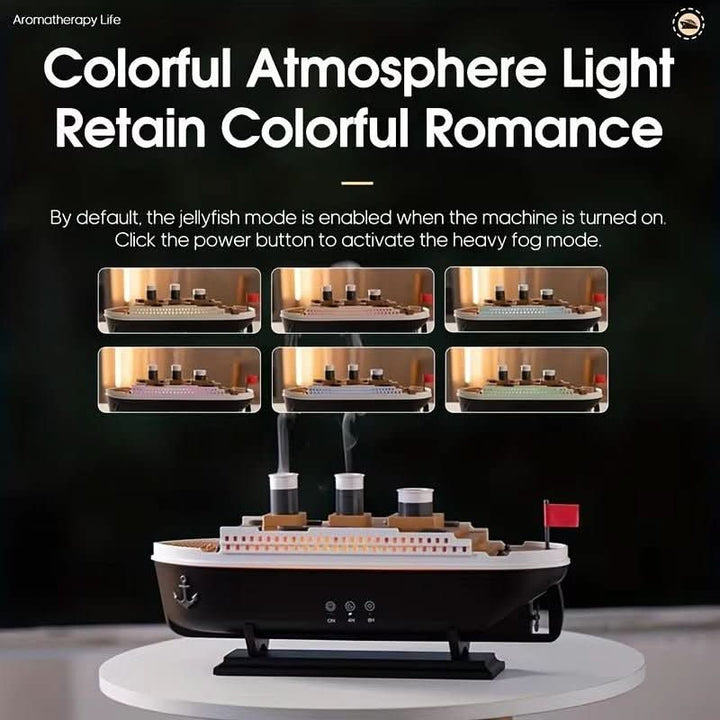 Ship Shaped Aroma Diffuser - Baytolux